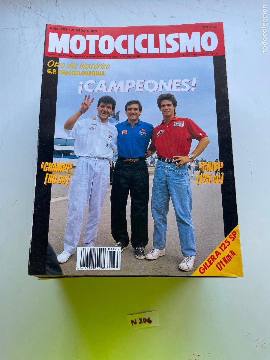 Collezionismo di Riviste e Giornali: Revista: Motociclismo