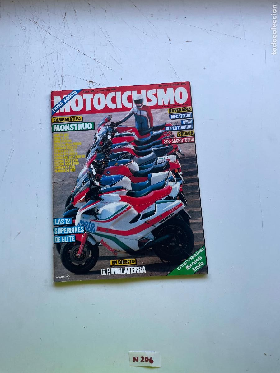 Sammeln von Zeitschriften und Zeitungen: Revista: Motociclismo