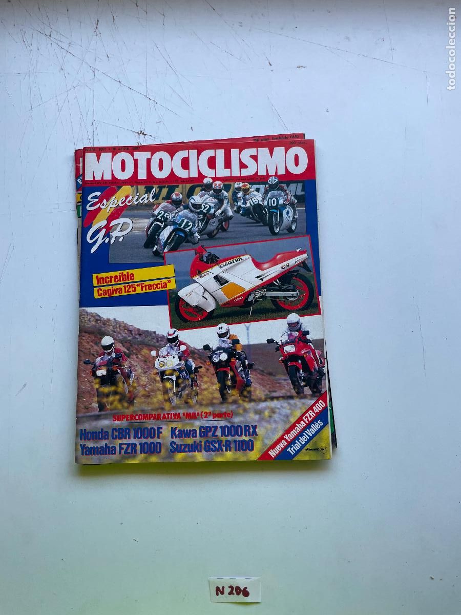 Collection Magazines and Newspapers: Revista: Motociclismo