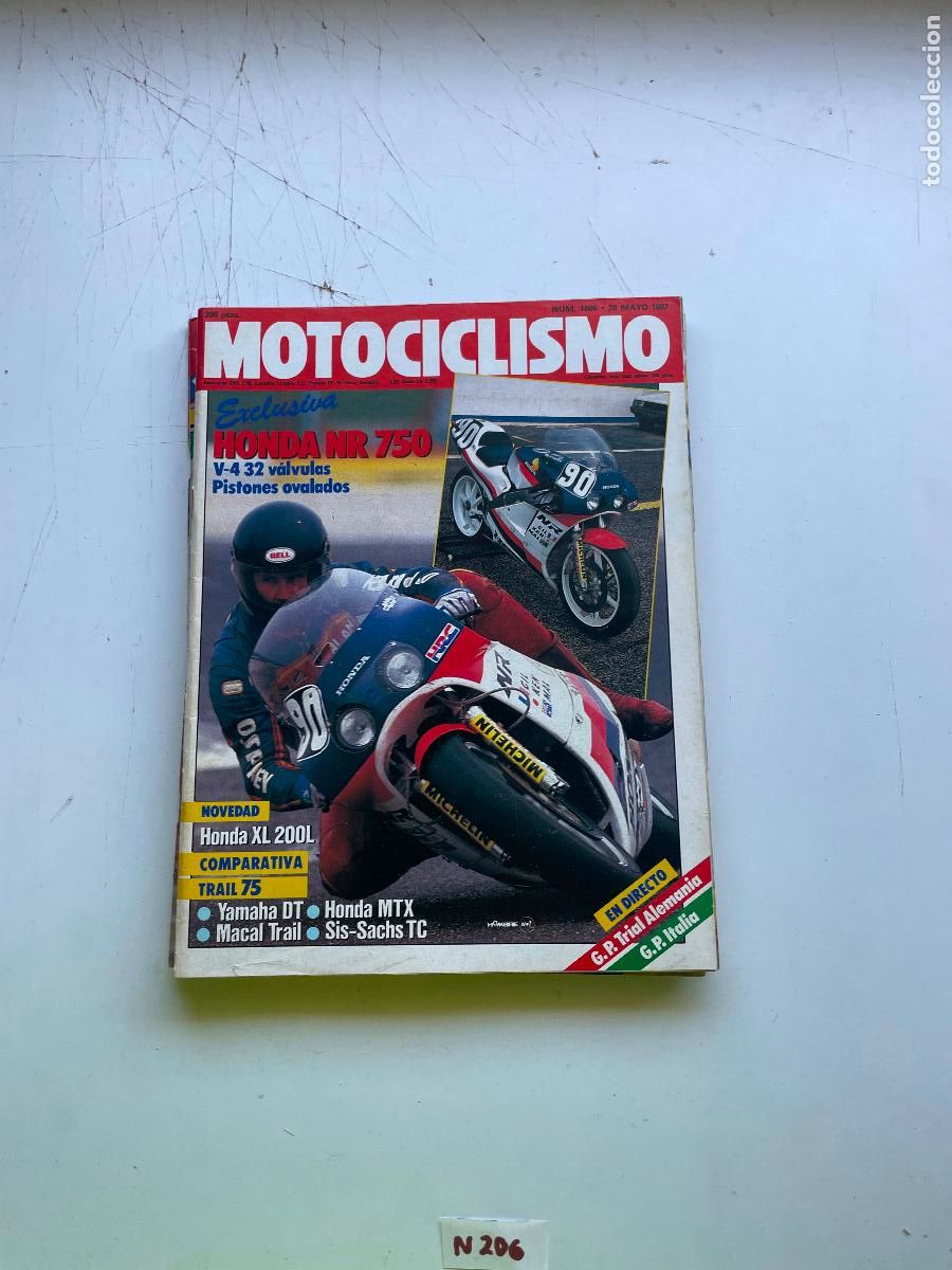 Collezionismo di Riviste e Giornali: Revista: Motociclismo