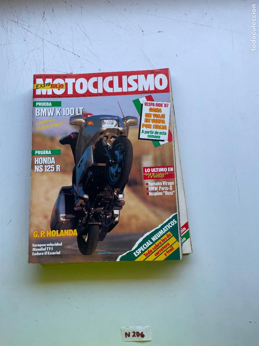 Sammeln von Zeitschriften und Zeitungen: Revista: Motociclismo