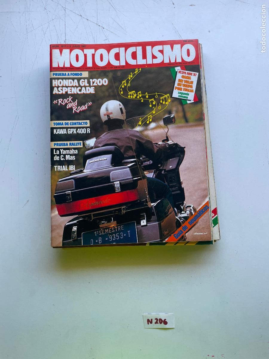 Collection Magazines and Newspapers: Revista: Motociclismo
