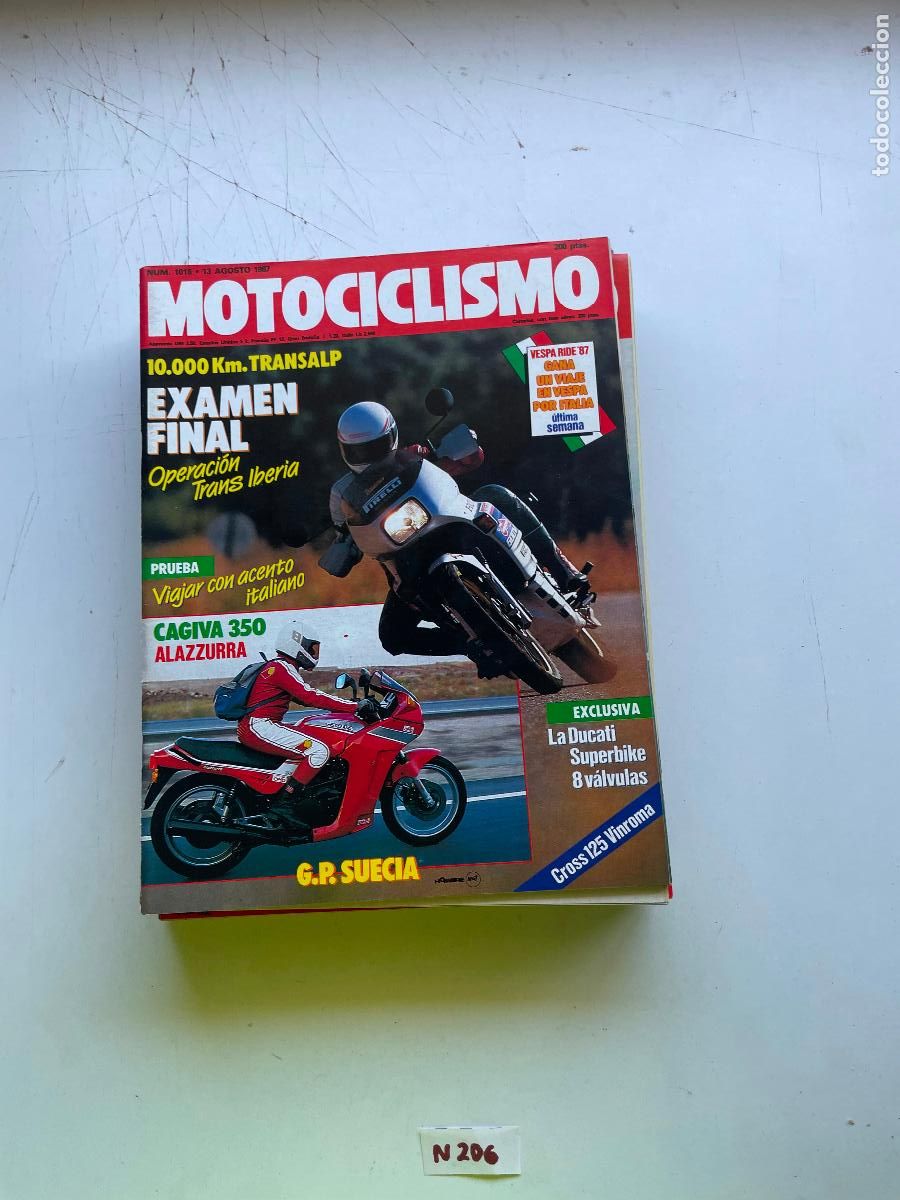 Sammeln von Zeitschriften und Zeitungen: Revista: Motociclismo