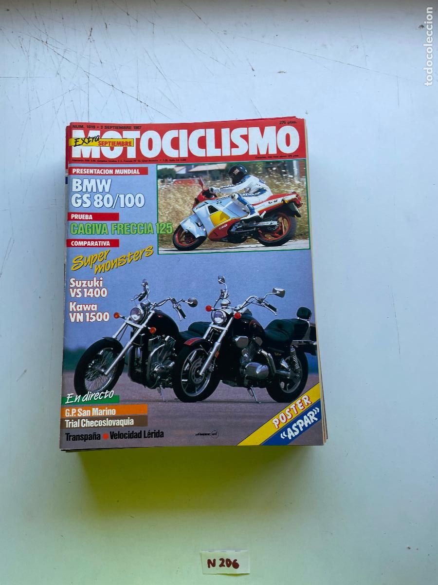 Collezionismo di Riviste e Giornali: Revista: Motociclismo