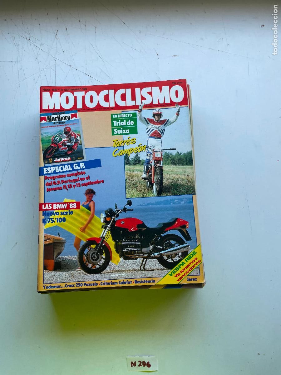 Collezionismo di Riviste e Giornali: Revista: Motociclismo