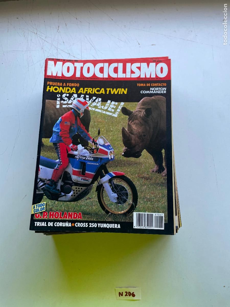 Sammeln von Zeitschriften und Zeitungen: Revista: Motociclismo