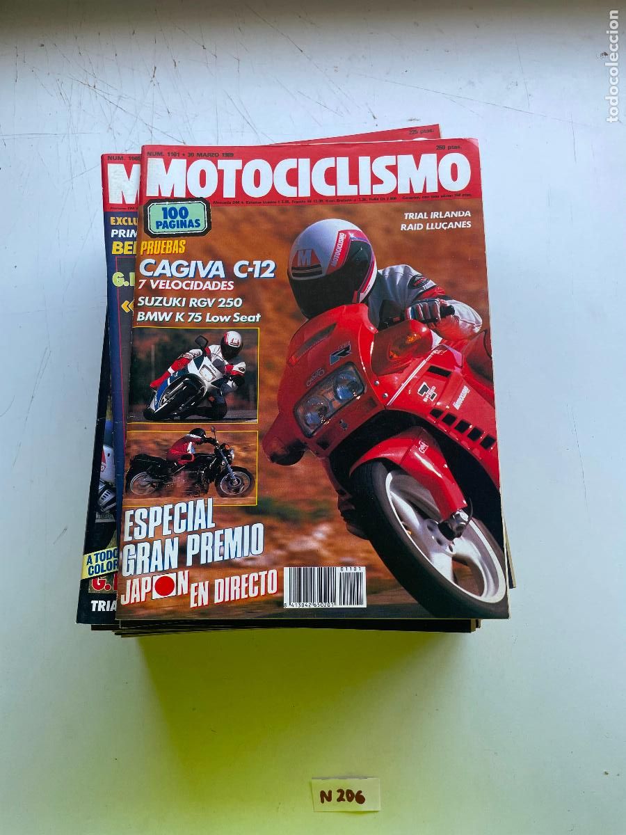 Sammeln von Zeitschriften und Zeitungen: Revista: Motociclismo