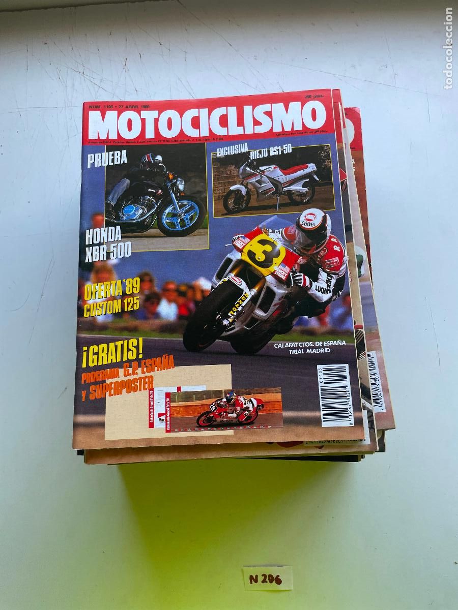 Sammeln von Zeitschriften und Zeitungen: Revista: Motociclismo