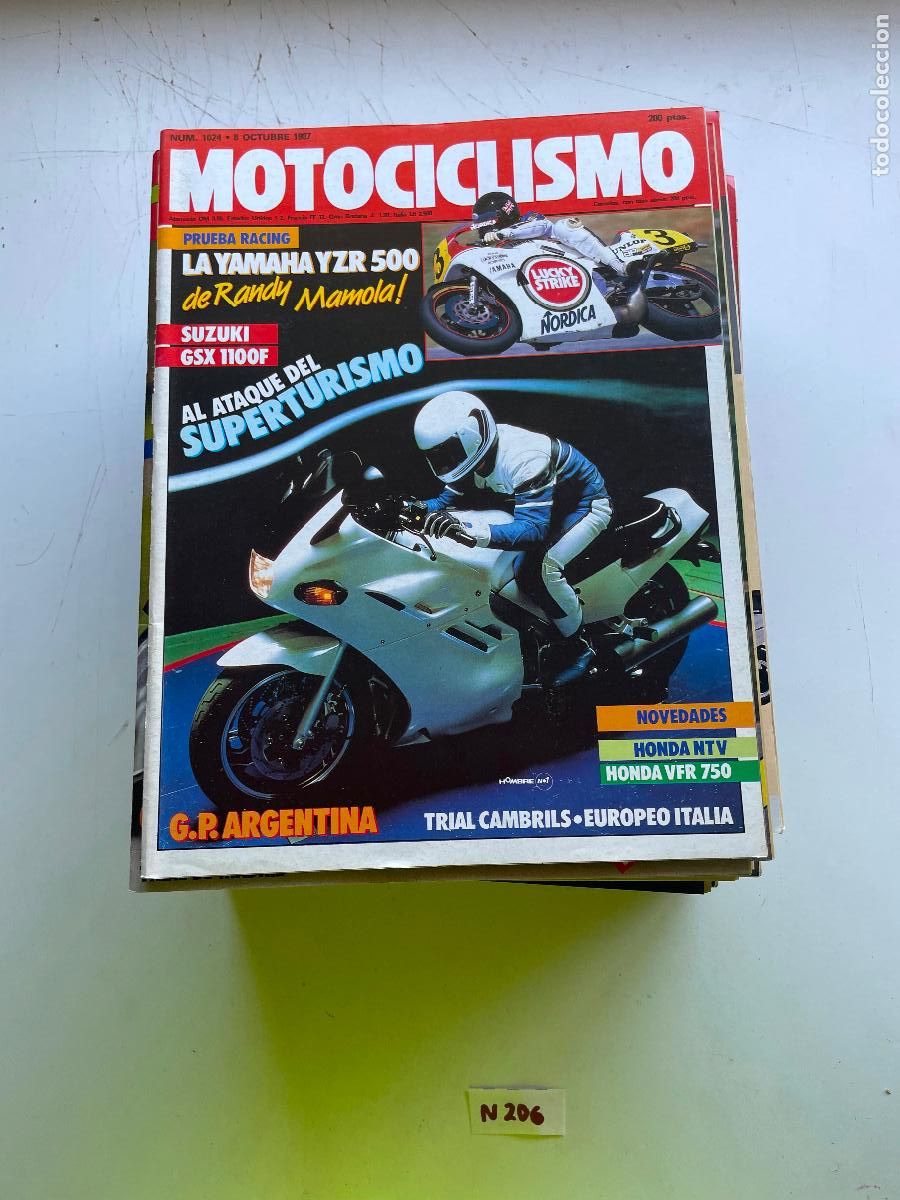 Sammeln von Zeitschriften und Zeitungen: Revista: Motociclismo