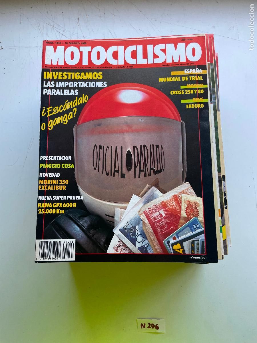 Collectionnisme de Revues et Journaux: Revista: Motociclismo