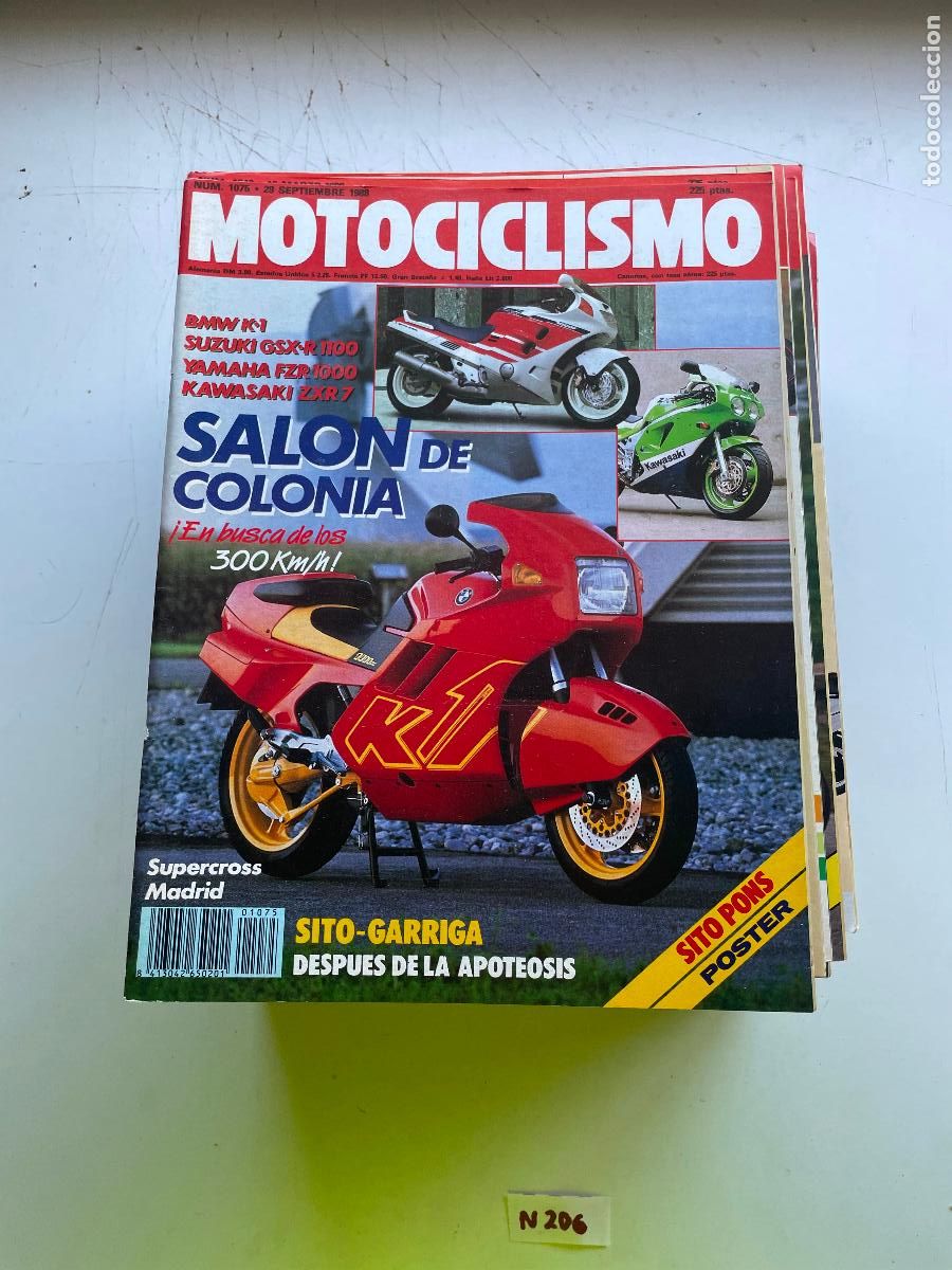 Sammeln von Zeitschriften und Zeitungen: Revista: Motociclismo