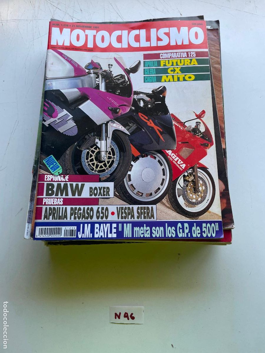 Collection Magazines and Newspapers: Revista: Motociclismo