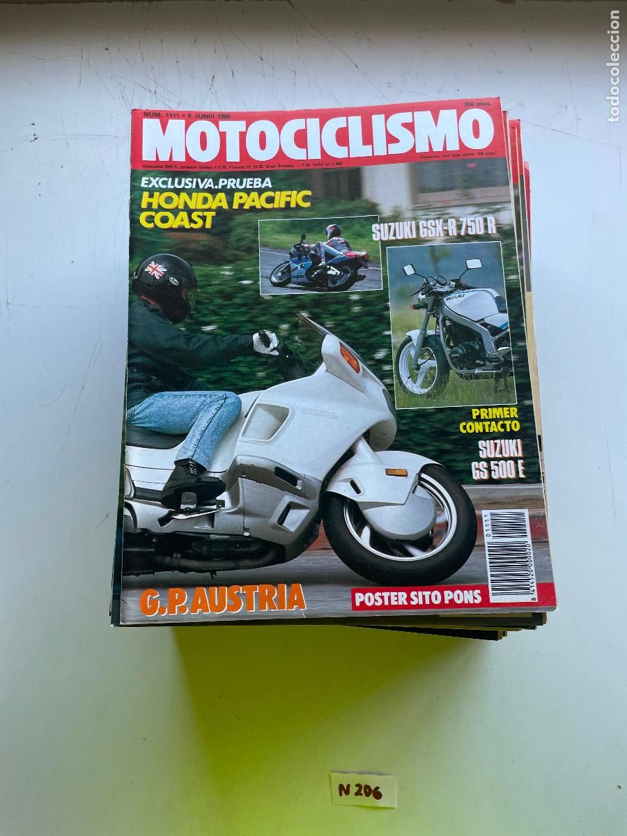 Sammeln von Zeitschriften und Zeitungen: Revista: Motociclismo