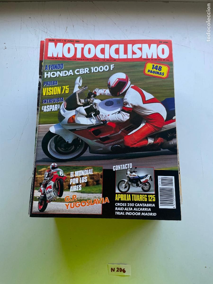 Colecionismo de Revistas e Jornais: Revista: Motociclismo