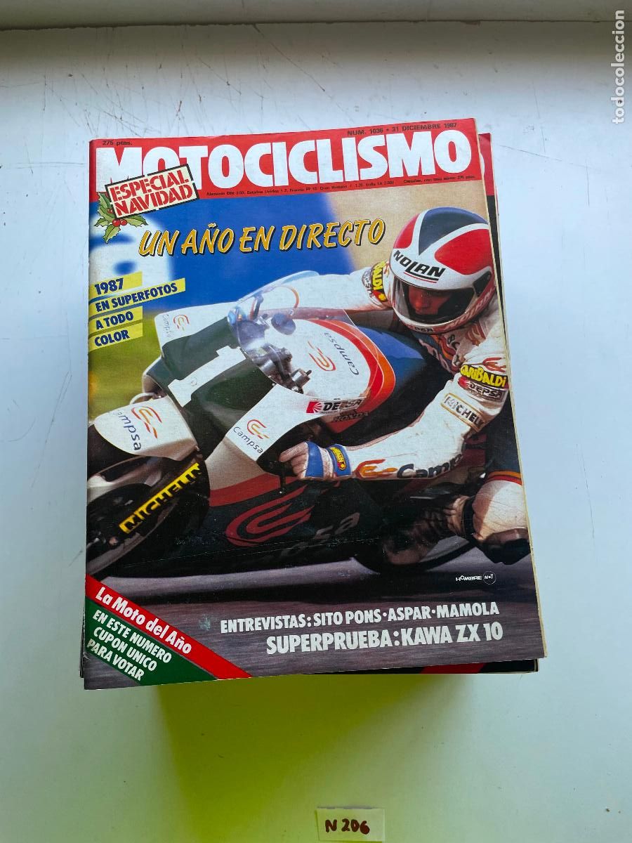 Sammeln von Zeitschriften und Zeitungen: Revista: Motociclismo