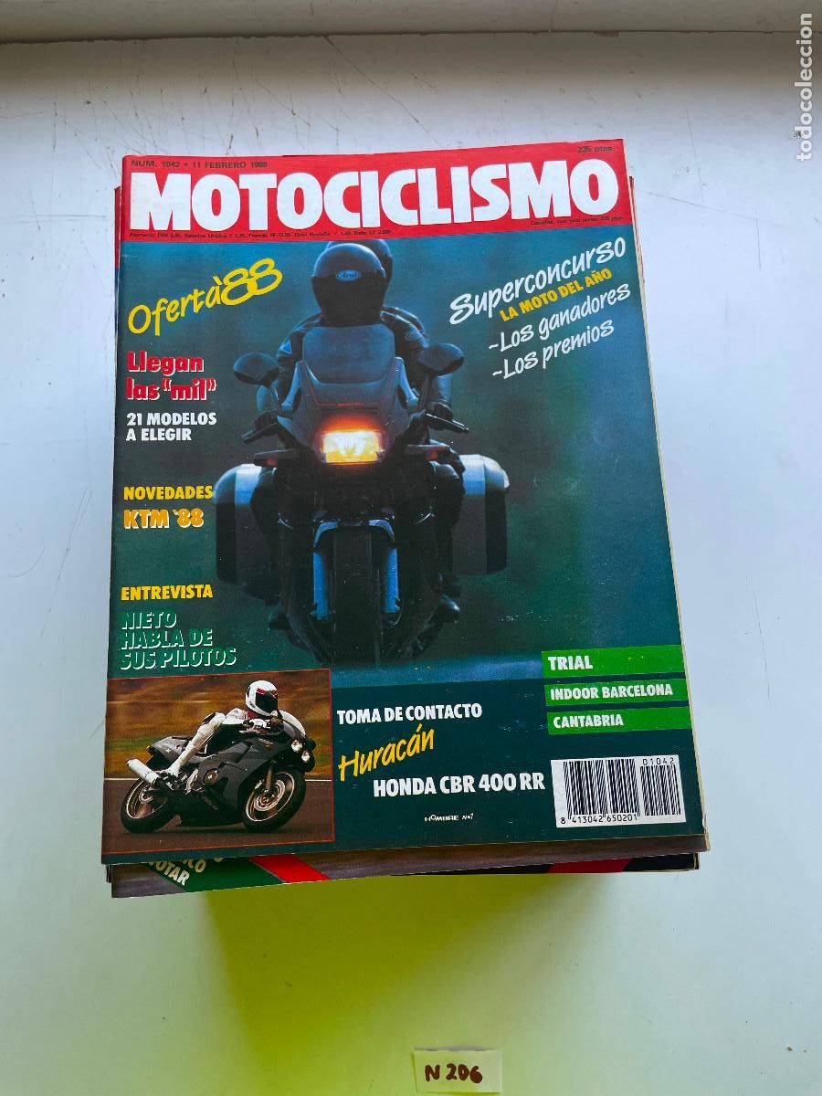 Collection Magazines and Newspapers: Revista: Motociclismo