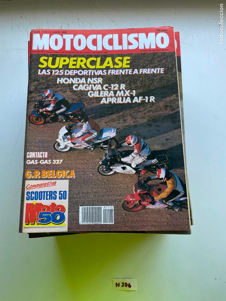 Sammeln von Zeitschriften und Zeitungen: Revista: Motociclismo