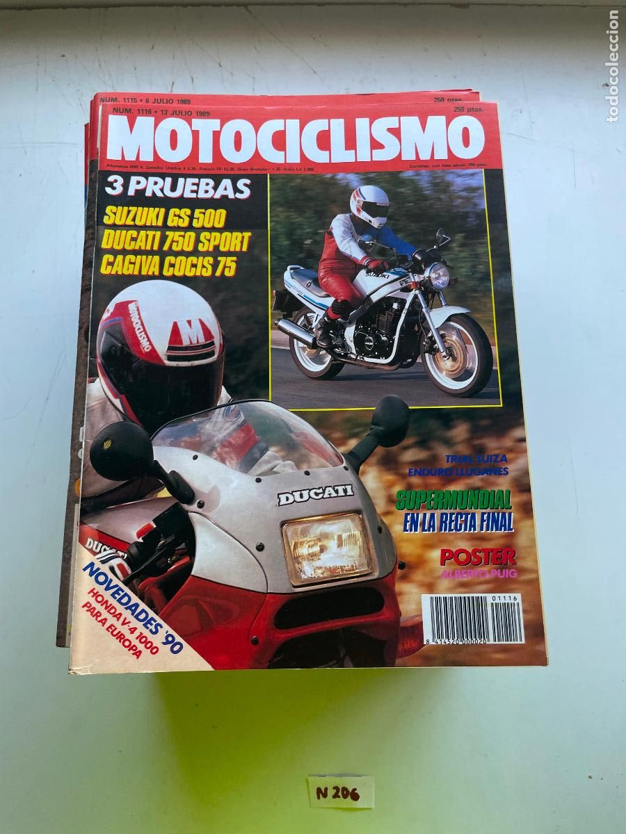 Colecionismo de Revistas e Jornais: Revista: Motociclismo