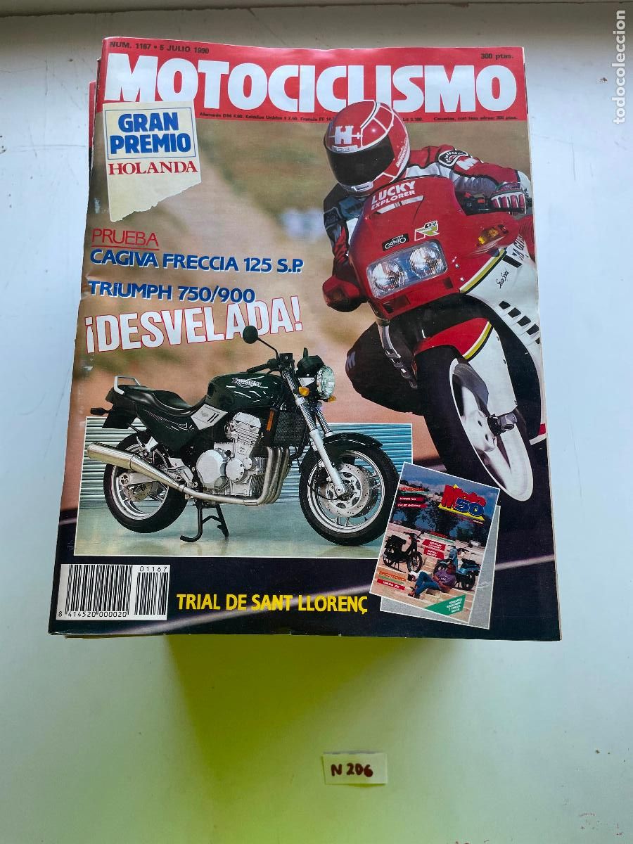 Sammeln von Zeitschriften und Zeitungen: Revista: Motociclismo