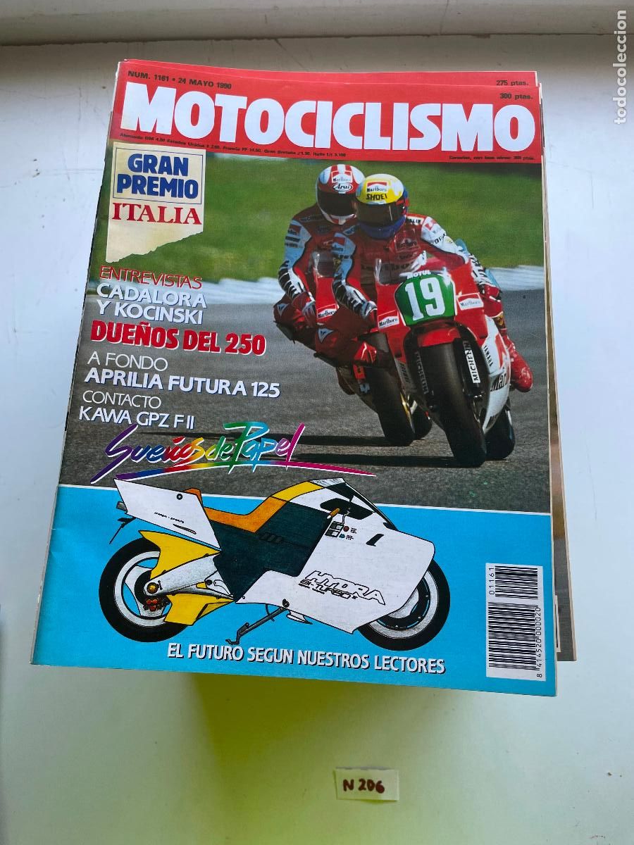 Sammeln von Zeitschriften und Zeitungen: Revista: Motociclismo