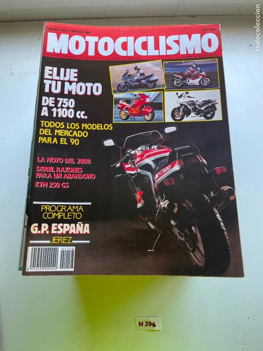 Collectionnisme de Revues et Journaux: Revista: Motociclismo