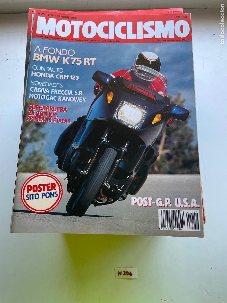 Collection Magazines and Newspapers: Revista: Motociclismo