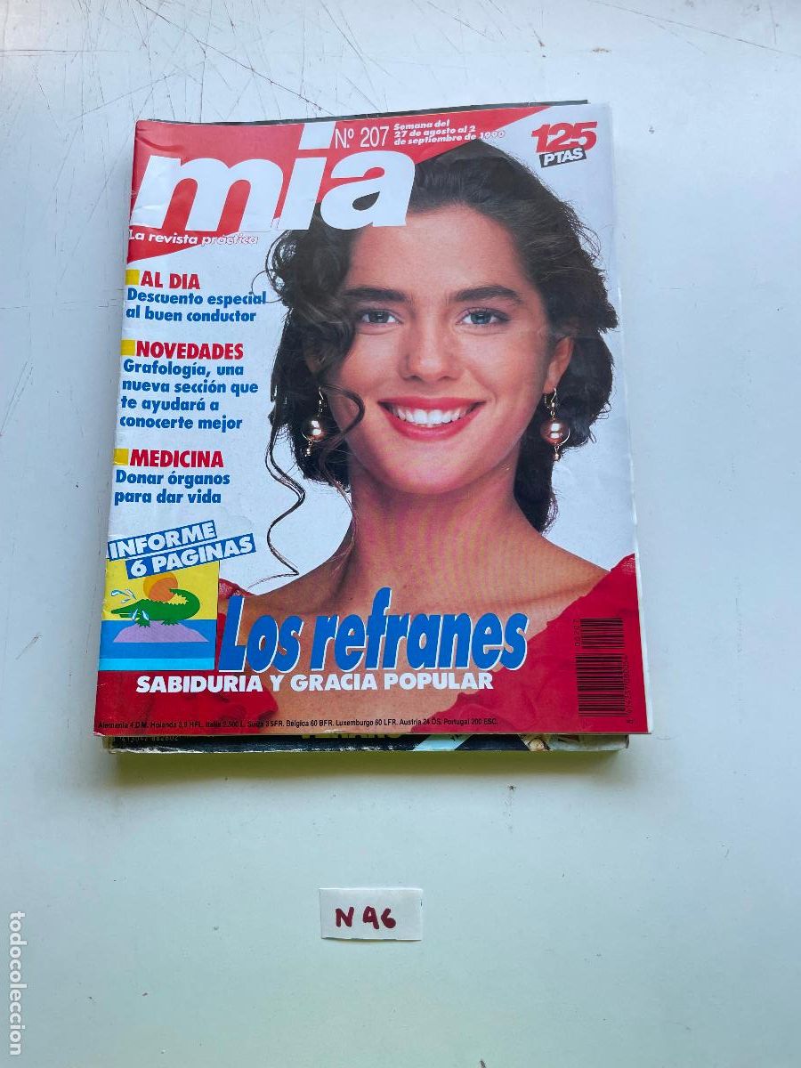 Sammeln von Zeitschriften und Zeitungen: Revista: Revista Mia