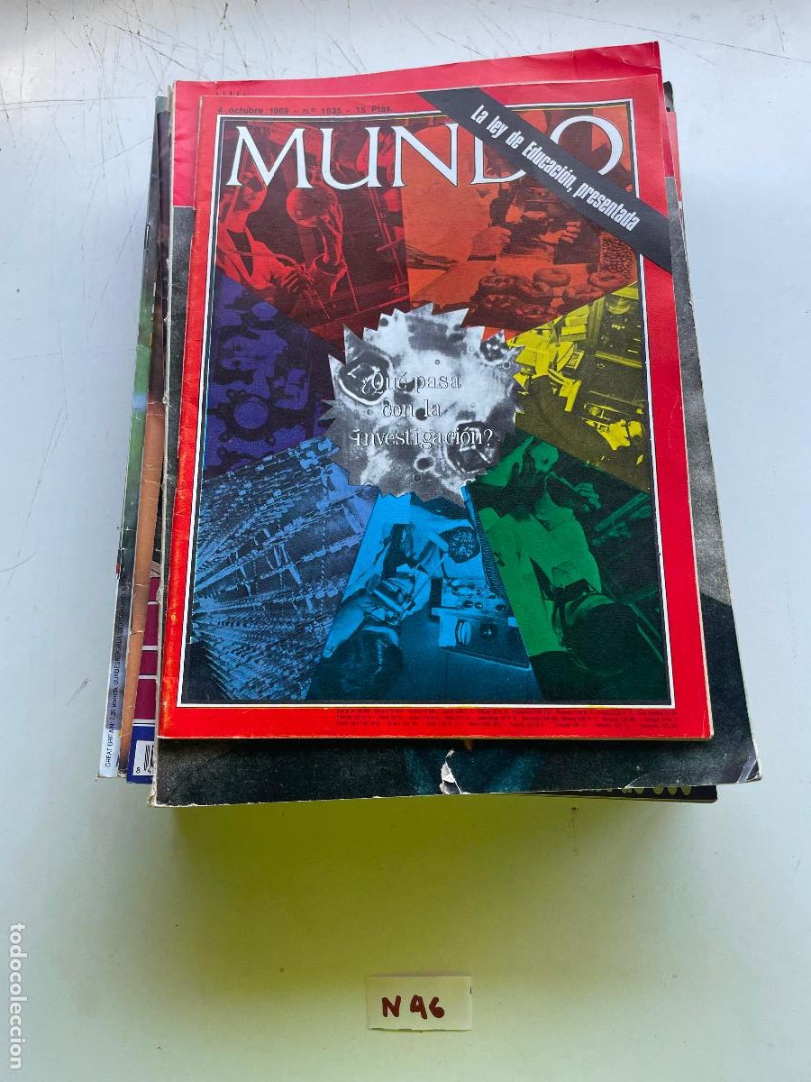 Collectionnisme de Revues et Journaux: Revista: Revista Mundo