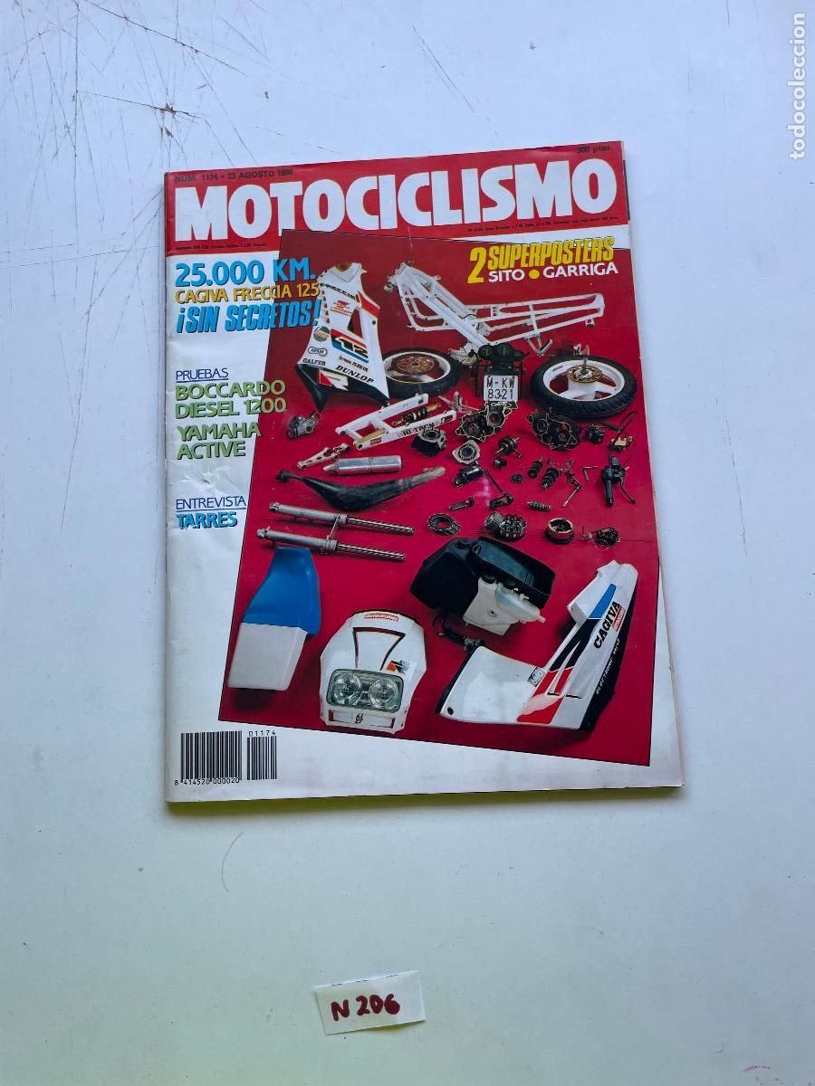 Coleccionismo de revistas y peri&oacute;dicos: Revista: Revista Motociclismo