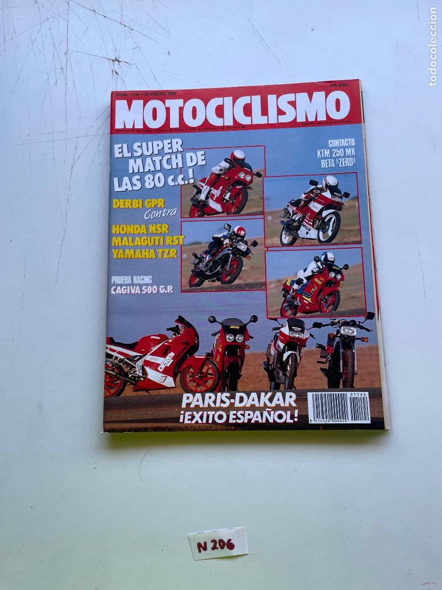 Coleccionismo de revistas y peri&oacute;dicos: Revista: Revista Motociclismo