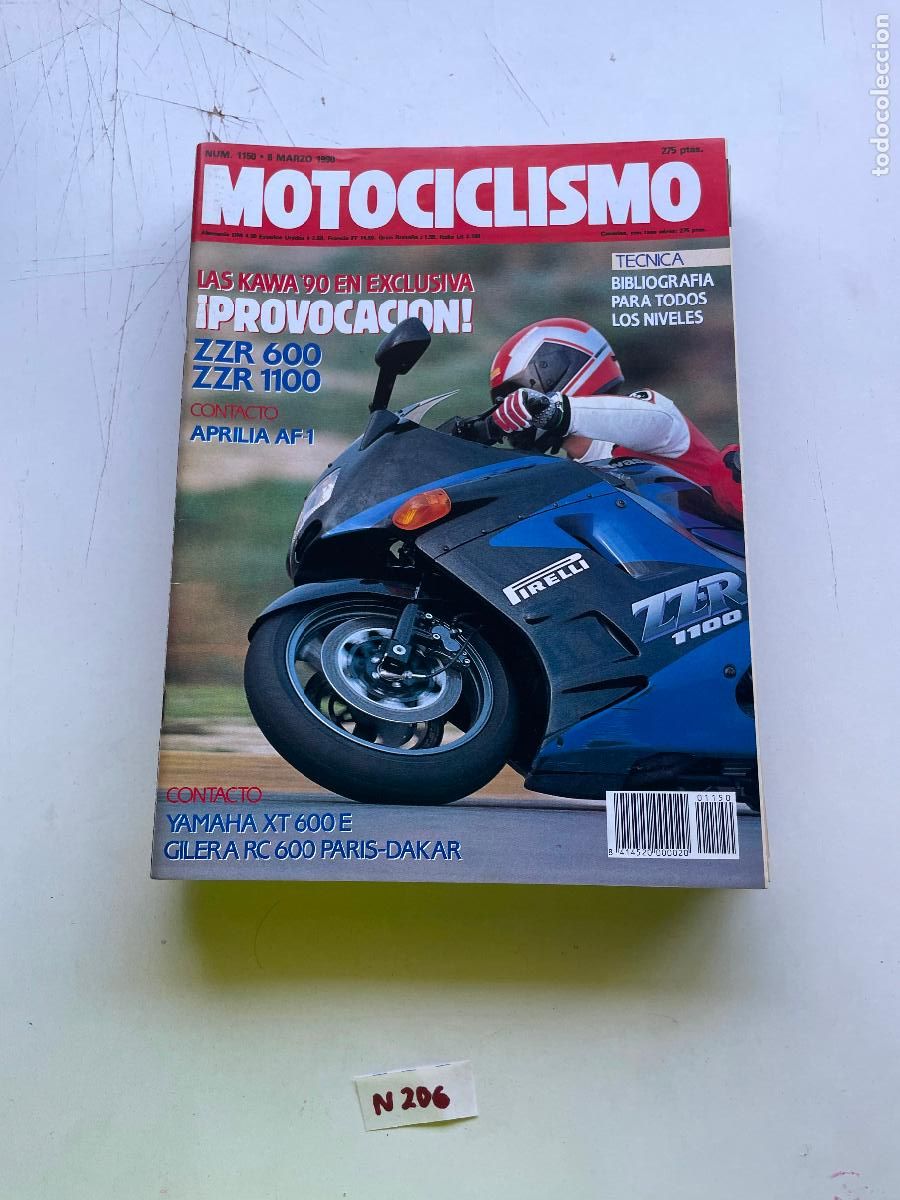 Coleccionismo de revistas y peri&oacute;dicos: Revista: Revista Motociclismo