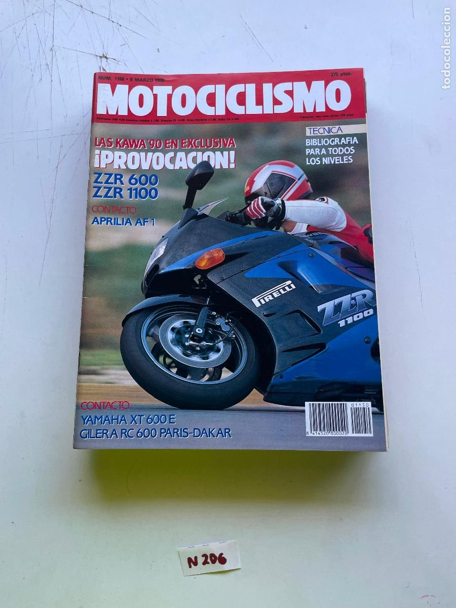 Colecionismo de Revistas e Jornais: Revista: Revista Motociclismo