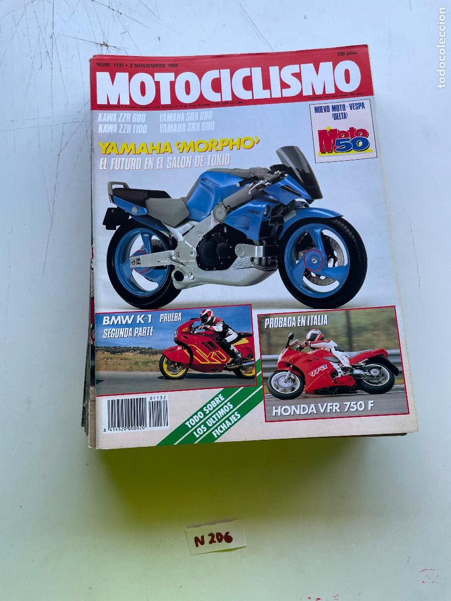 Coleccionismo de revistas y peri&oacute;dicos: Revista: Revista Motociclismo
