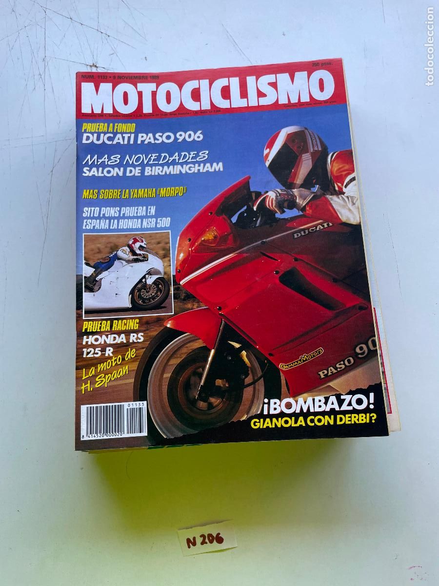 Coleccionismo de revistas y peri&oacute;dicos: Revista: Revista Motociclismo