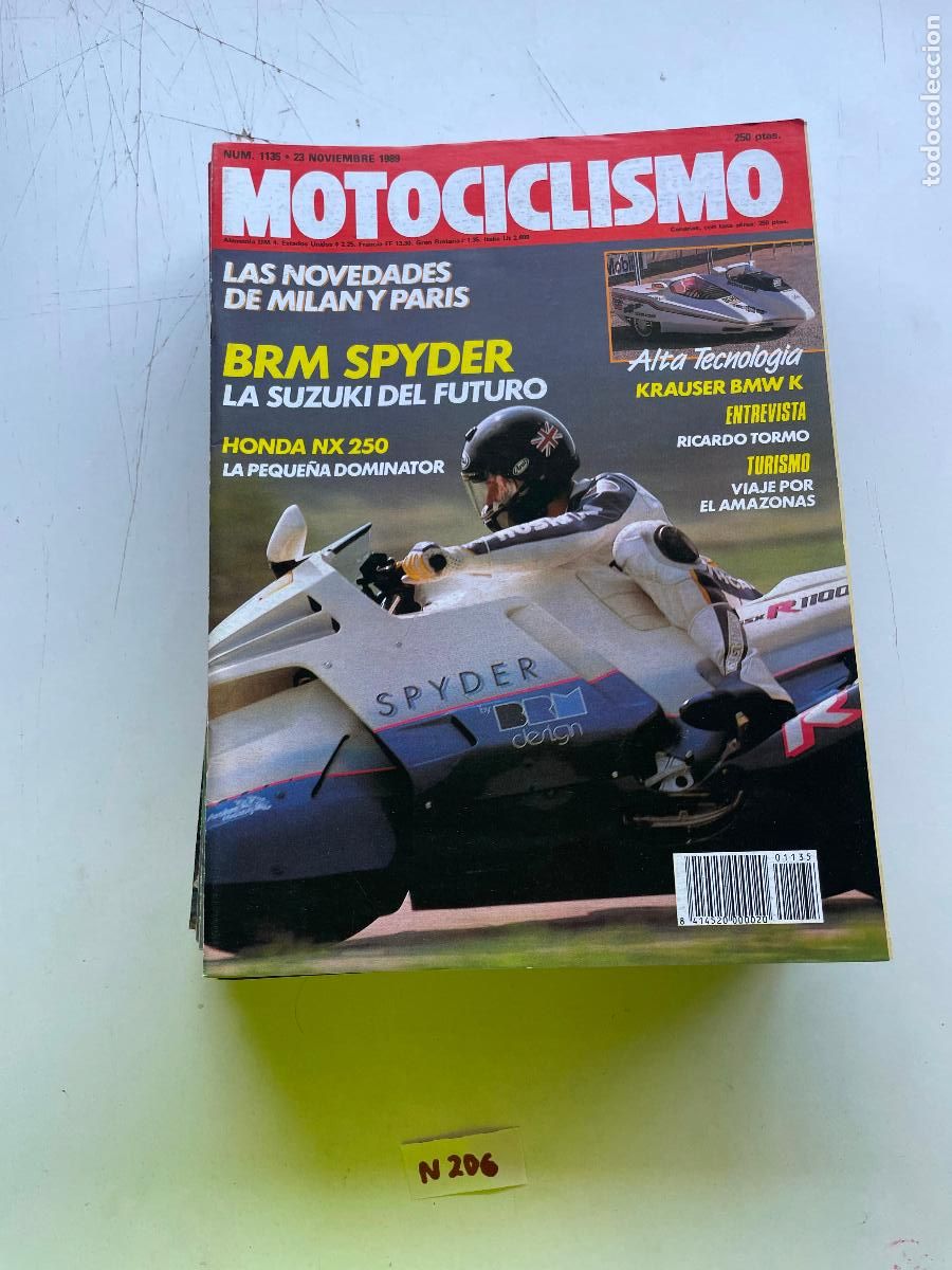 Sammeln von Zeitschriften und Zeitungen: Revista: Revista Motociclismo