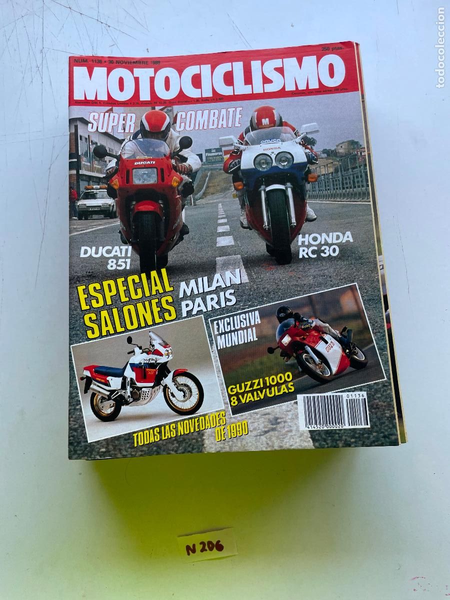 Sammeln von Zeitschriften und Zeitungen: Revista: Revista Motociclismo