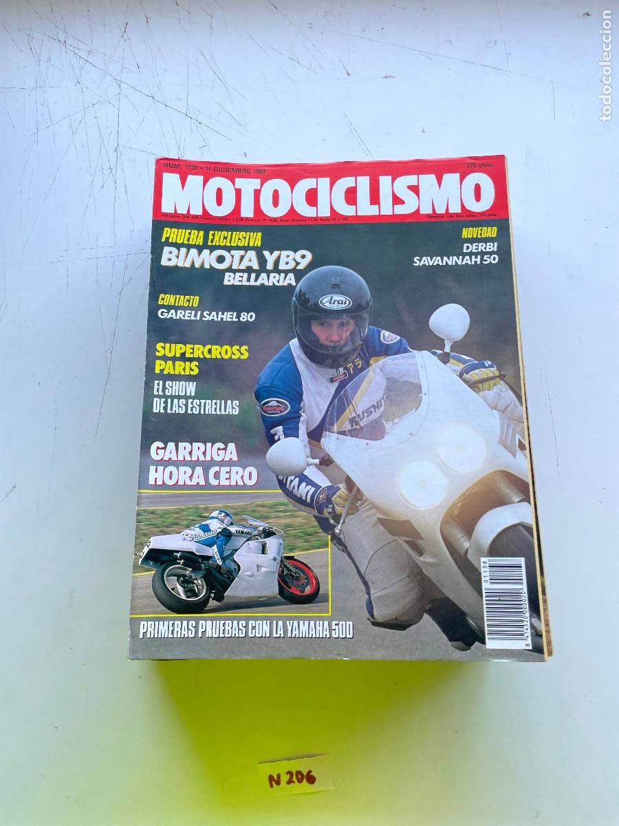 Coleccionismo de revistas y peri&oacute;dicos: Revista: Revista Motociclismo