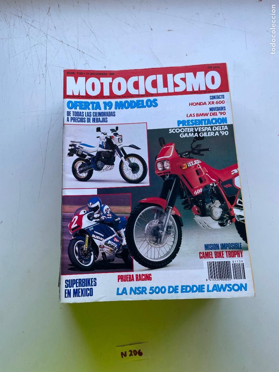 Coleccionismo de revistas y peri&oacute;dicos: Revista: Revista Motociclismo