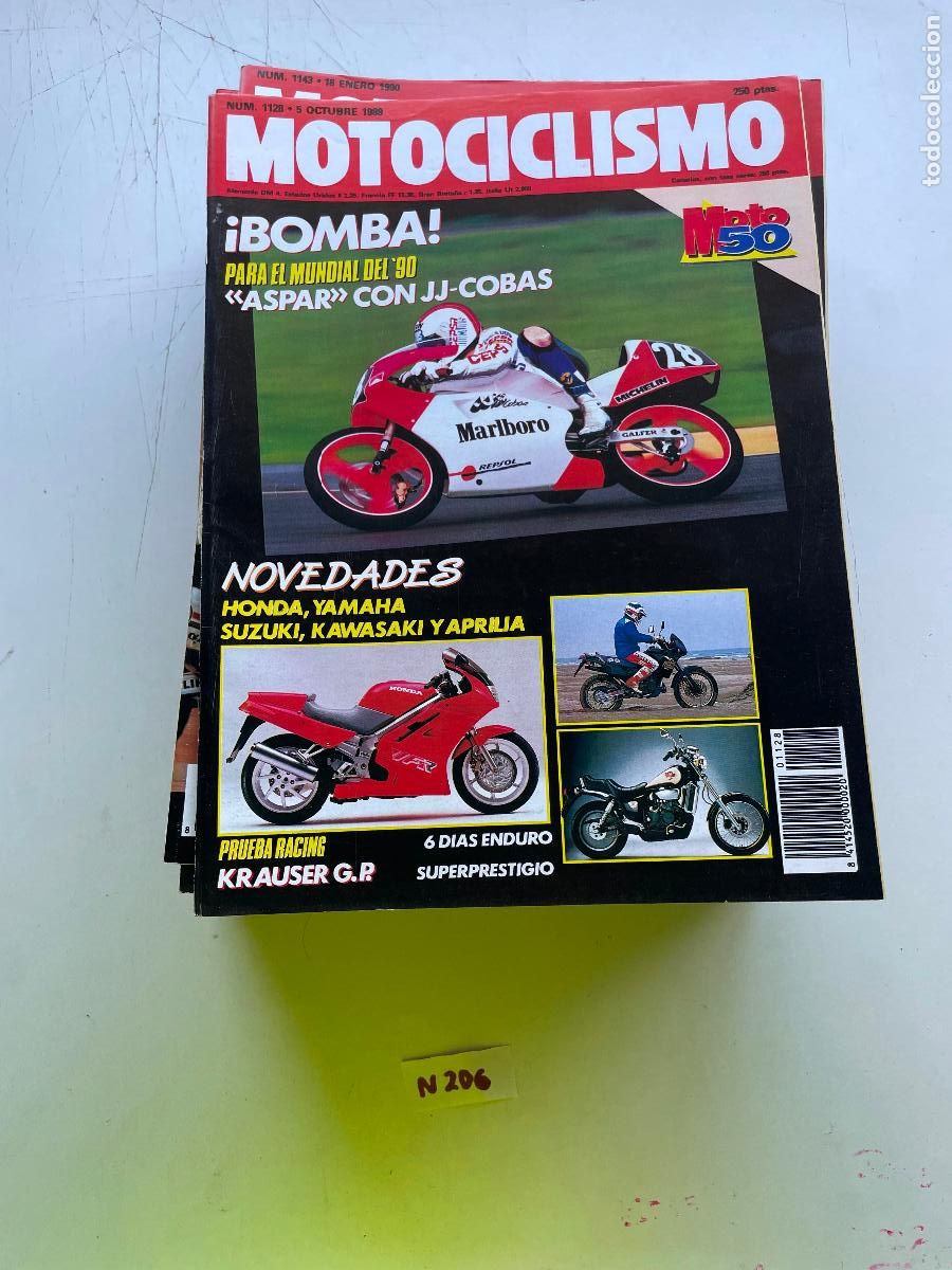 Collection Magazines and Newspapers: Revista: Revista Motociclismo