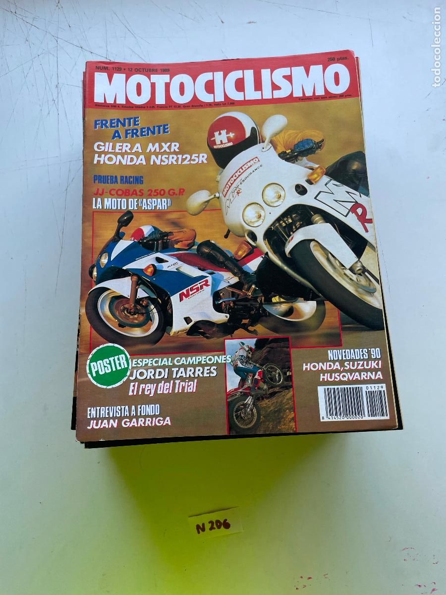 Coleccionismo de revistas y peri&oacute;dicos: Revista: Revista Motociclismo