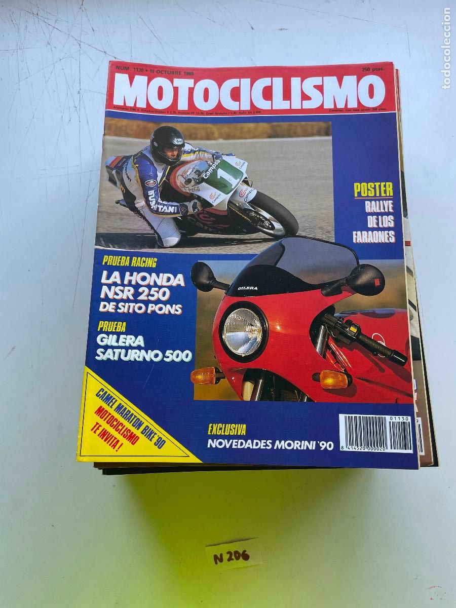 Colecionismo de Revistas e Jornais: Revista: Revista Motociclismo
