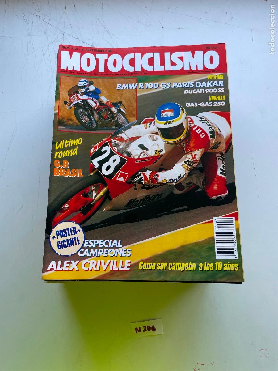 Collection Magazines and Newspapers: Revista: Revista Motociclismo