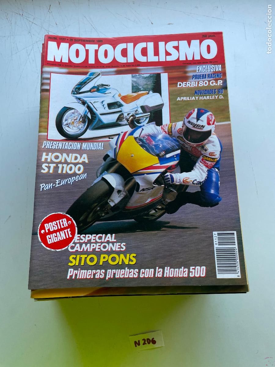 Coleccionismo de revistas y peri&oacute;dicos: Revista: Revista Motociclismo
