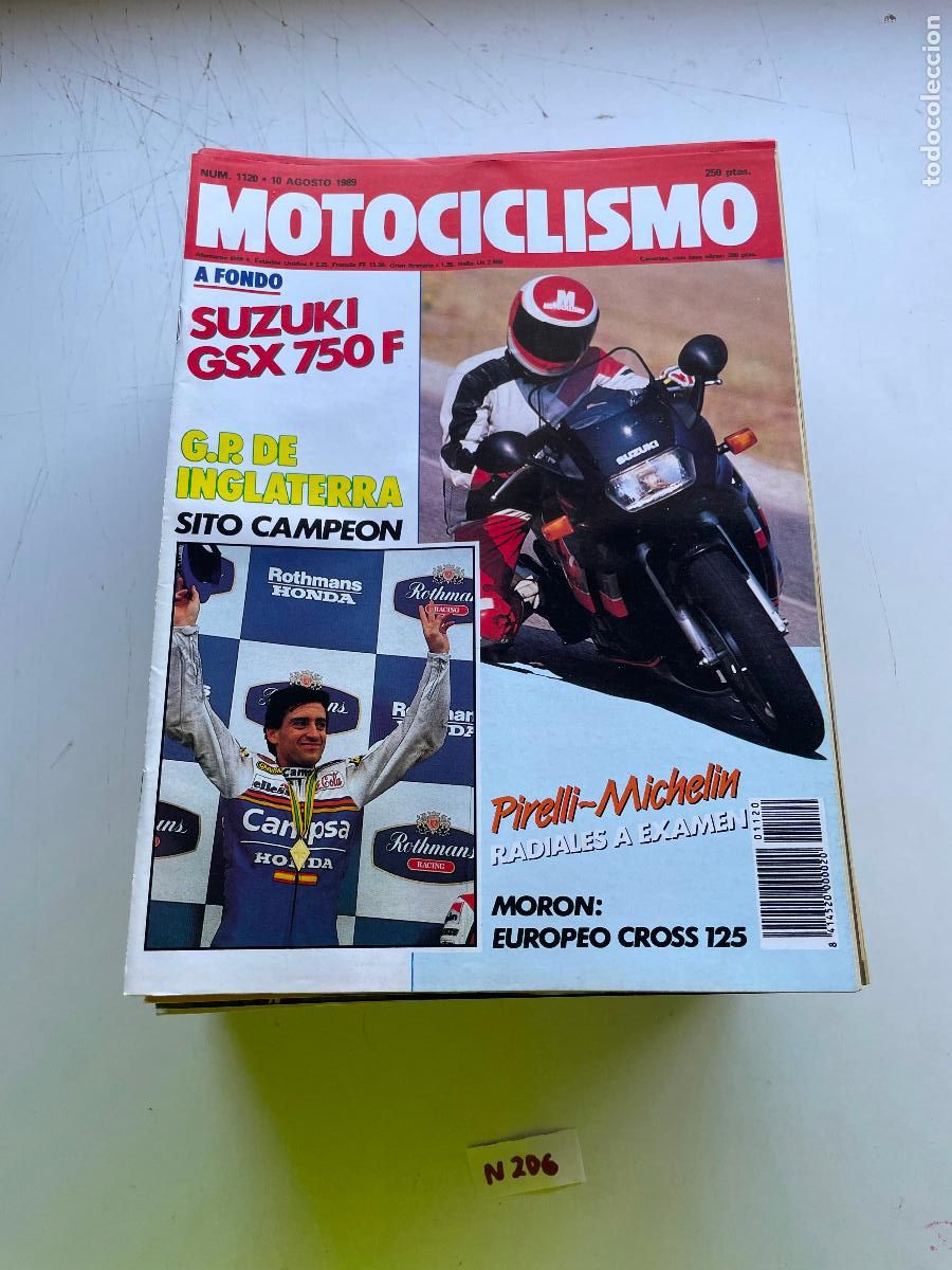 Colecionismo de Revistas e Jornais: Revista: Revista Motociclismo