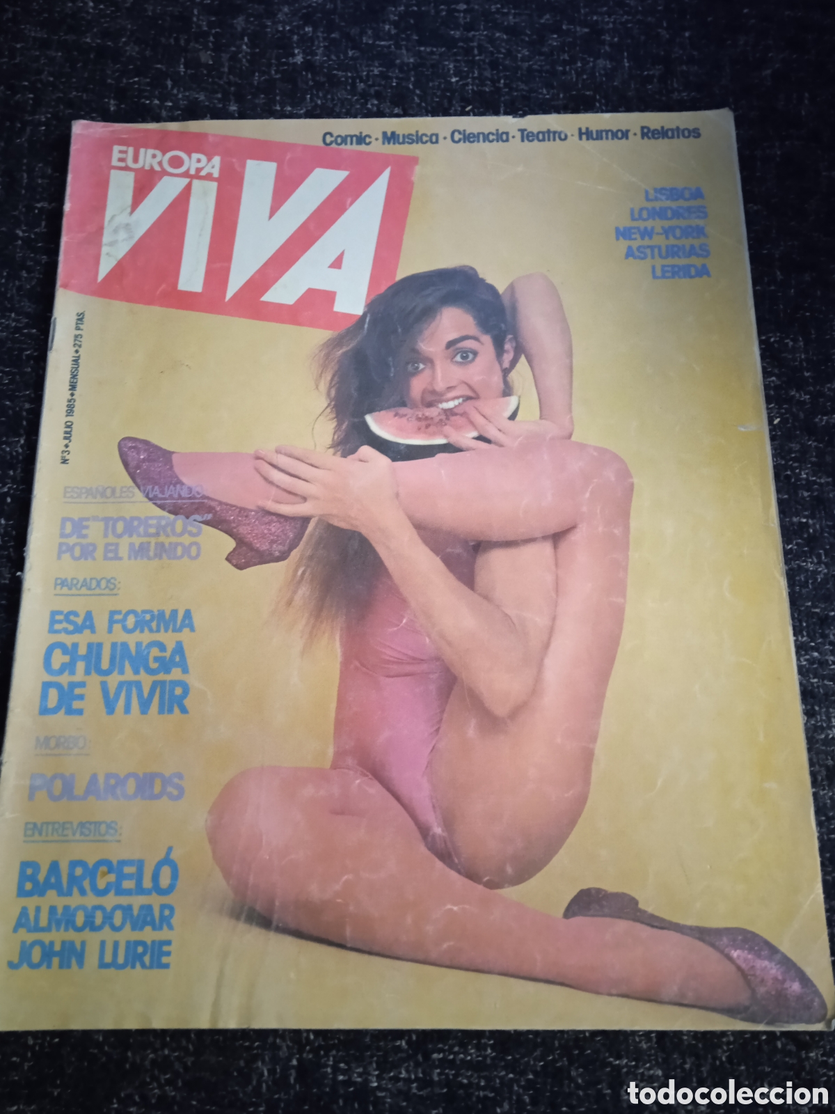 Collection Magazines and Newspapers: EUROPA VIVA N&ordm; 3 Julio 1985