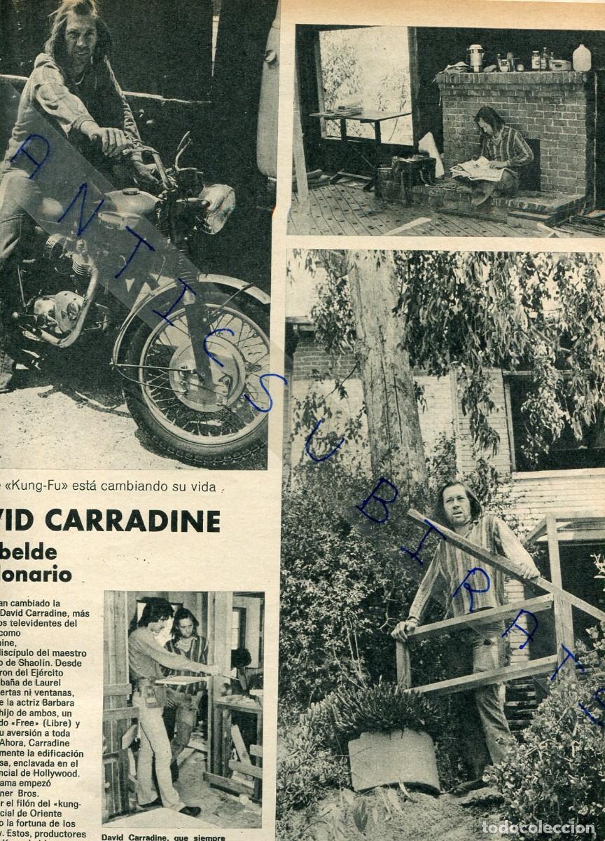 Coleccionismo de Revistas y Peri&oacute;dicos: REVISTA A&Ntilde;O 1974 KUNG FU DAVID CARRADINE NEESKENS FUTBOL CLUB BARCELONA PETERSON