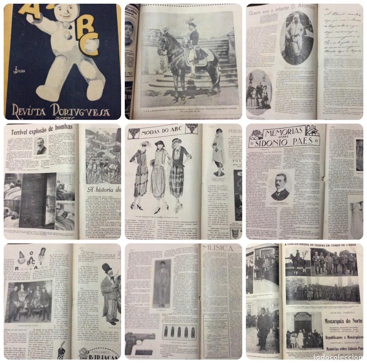 Coleccionismo de Revistas y Peri&oacute;dicos: ABC : revista portugueza. Director: Rocha Martins. 5 Janeiro de 1922