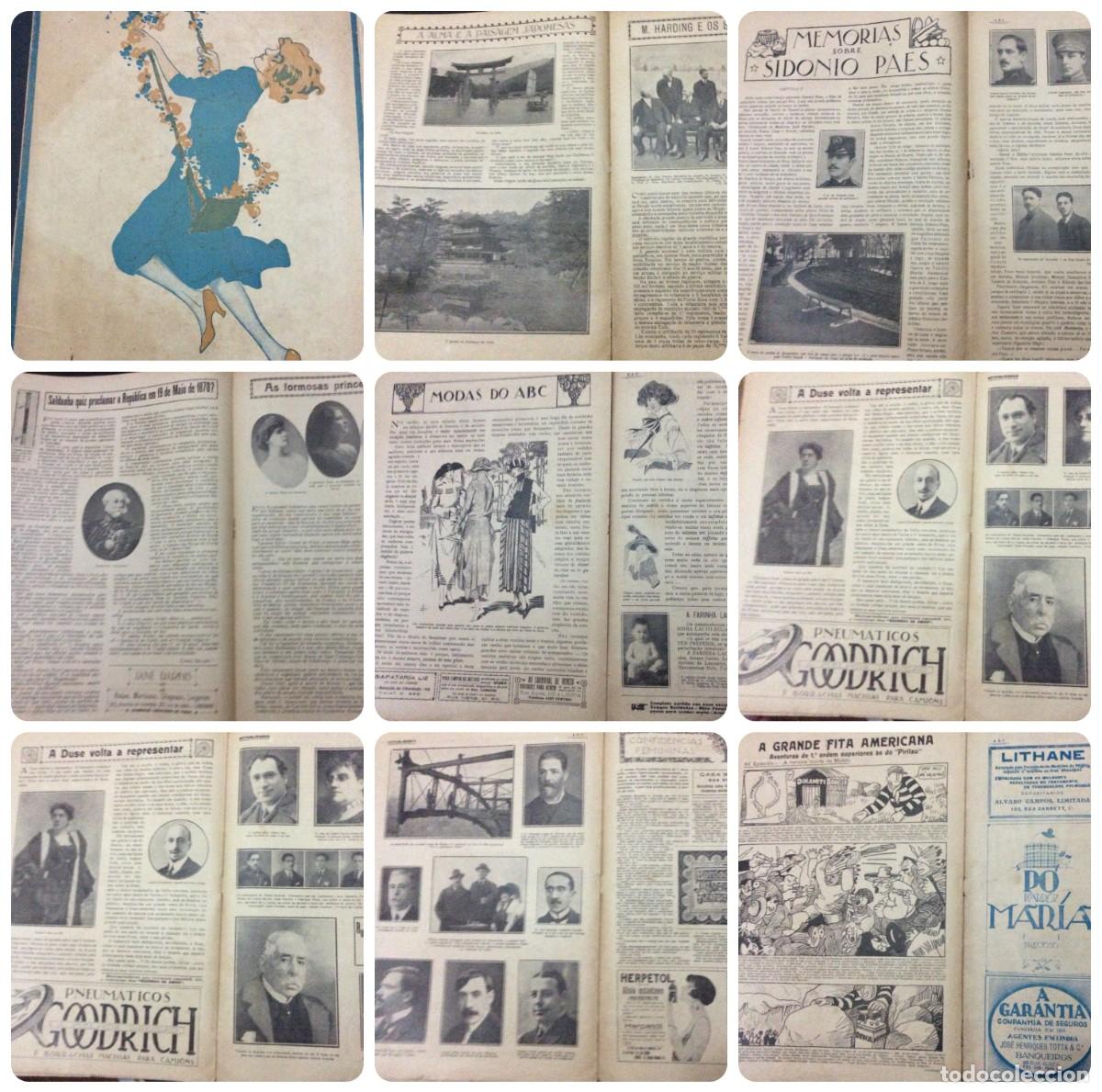 Coleccionismo de Revistas y Peri&oacute;dicos: ABC : revista portugueza. Director: Rocha Martins. 19 Maio de 1921