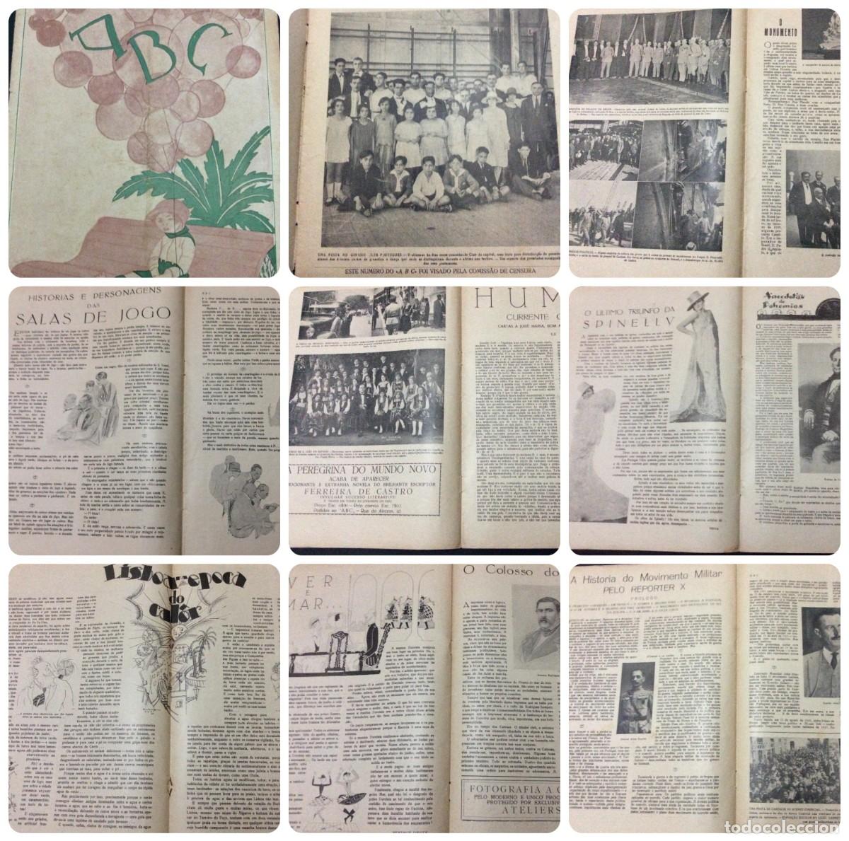 Coleccionismo de Revistas y Peri&oacute;dicos: ABC : revista portugueza. Director: Rocha Martins. 8 Julho de 1926