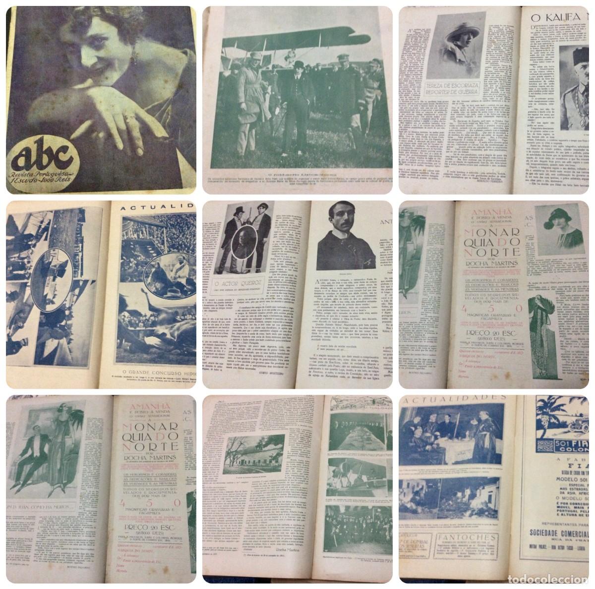 Coleccionismo de Revistas y Peri&oacute;dicos: ABC : revista portugueza. Director: Rocha Martins. 10 de Abril de 1924